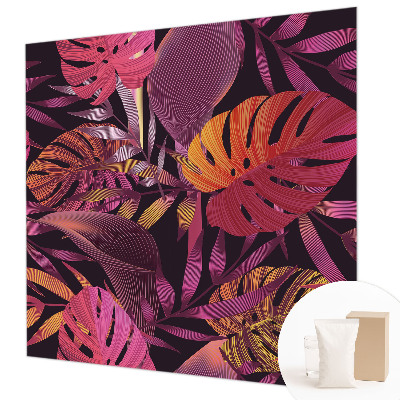 Fotobehang woonkamer Exotische bladeren