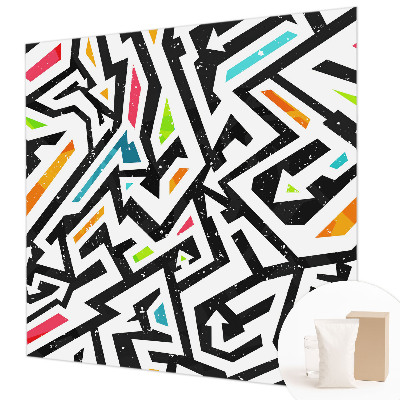 Fotobehang voor slaapkamer Abstracte mozaïek