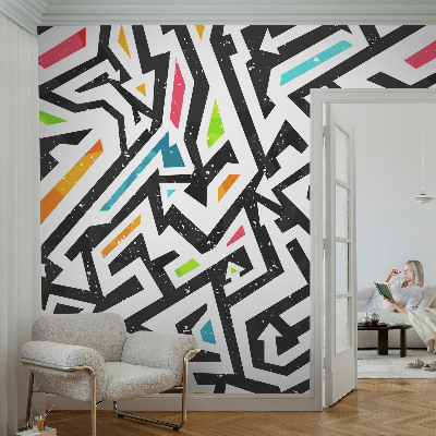 Fotobehang voor slaapkamer Abstracte mozaïek