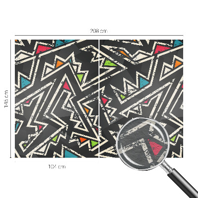 Modern fotobehang voor de woonkamer Energetische geometrie