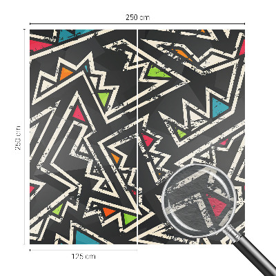 Modern fotobehang voor de woonkamer Energetische geometrie