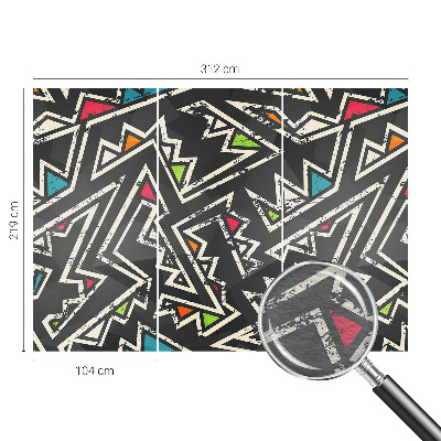 Modern fotobehang voor de woonkamer Energetische geometrie