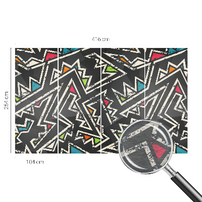 Modern fotobehang voor de woonkamer Energetische geometrie