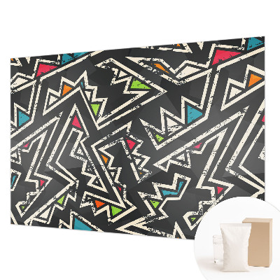 Modern fotobehang voor de woonkamer Energetische geometrie