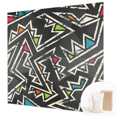 Modern fotobehang voor de woonkamer Energetische geometrie