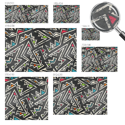 Modern fotobehang voor de woonkamer Energetische geometrie