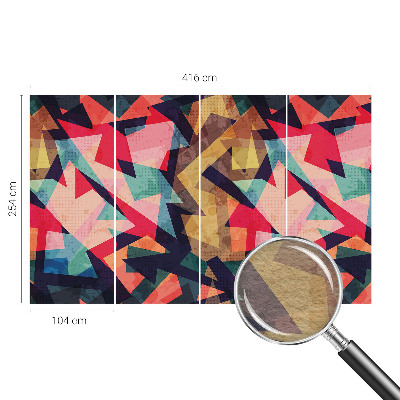 Premium fotobehang Kleurrijk patroon