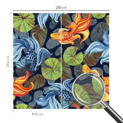 Kwalitatief fotobehang Vispatronen