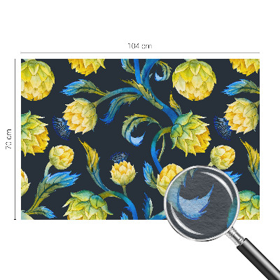 Sfeervol fotobehang met het ontwerp 'Plantenvirtuoos'