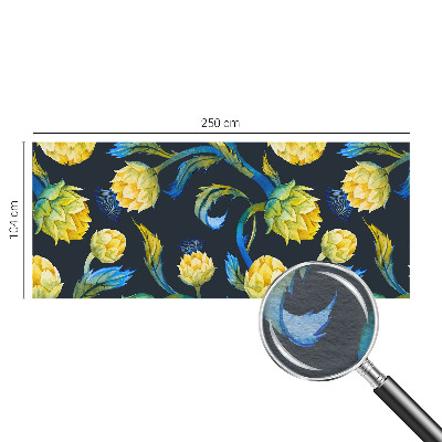 Sfeervol fotobehang met het ontwerp 'Plantenvirtuoos'