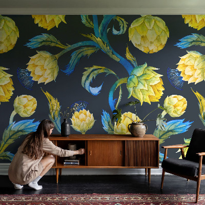 Sfeervol fotobehang Plantenvirtuoos