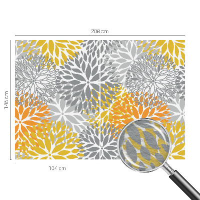 Vlies fotobehang met het motief 'Bloemenergie' voor een natuurlijke uitstraling