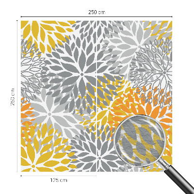 Vlies fotobehang met het motief 'Bloemenergie' voor een natuurlijke uitstraling