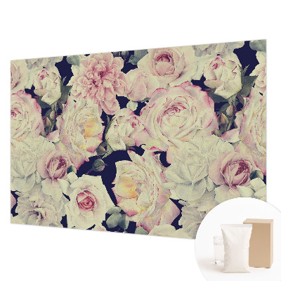 Fotobehang vliesbehang met een bloemenboeket
