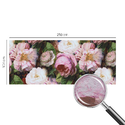 Vliesbehang fotobehang Bloemige elegantie