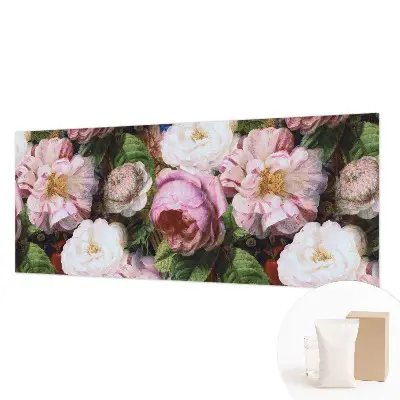 Vliesbehang fotobehang met bloemmotief voor een elegante uitstraling