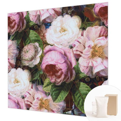 Vliesbehang fotobehang Bloemige elegantie