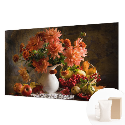 Fotobehang vlies met een herfstcompositie