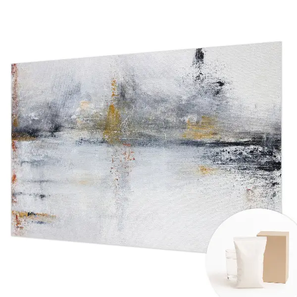 Vlies fotobehang op maat met een harmonieuze abstracte print