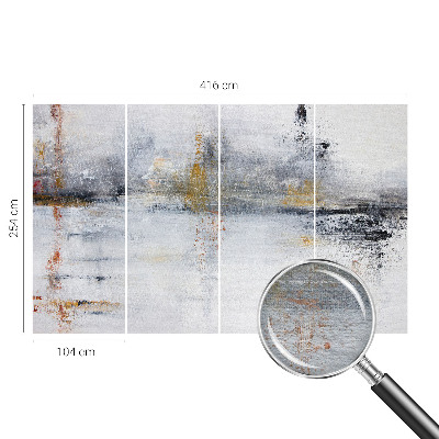 Vlies fotobehang op maat Harmonieuze abstractie