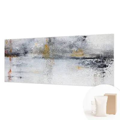 Vlies fotobehang op maat met een harmonieuze abstracte print