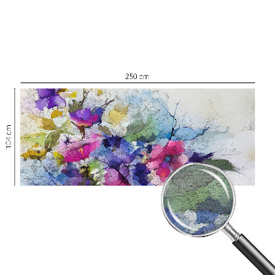 Fotobehang Abstracte bloemen