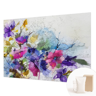 Fotobehang Abstracte bloemen