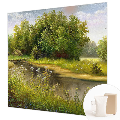 Behang met print Landelijk landschap