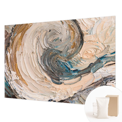 Naadloos fotobehang Kleurrijke wervelingen