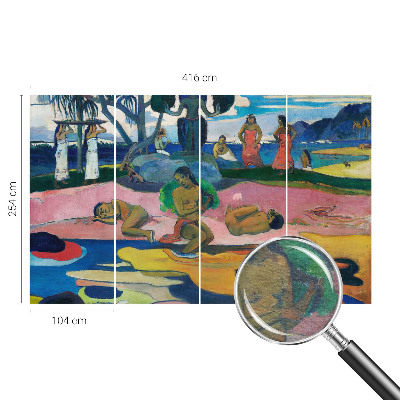 Fotobehang voor de woonkamer Tropische vakantiebestemming