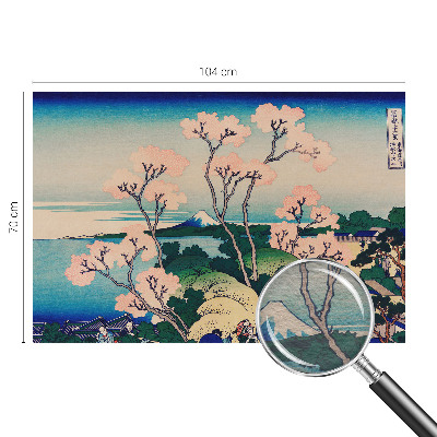 Fotobehang voor de slaapkamer Kersenbloesems