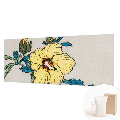 Uniek fotobehang Gele bloem