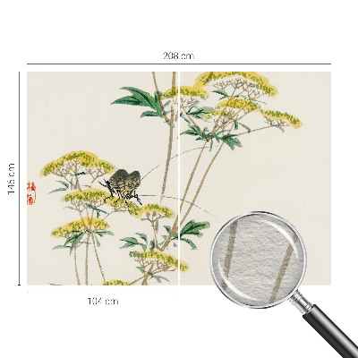 Groot fotobehang Bloemen natuur