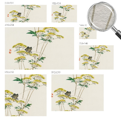 Groot fotobehang Bloemen natuur