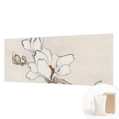 Vlies fotobehang met delicate magnolia's