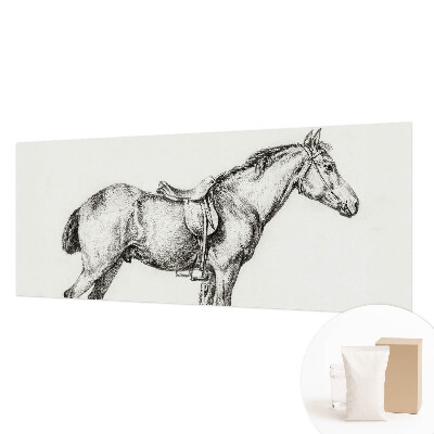 Fotobehang vlies Schets van een paard