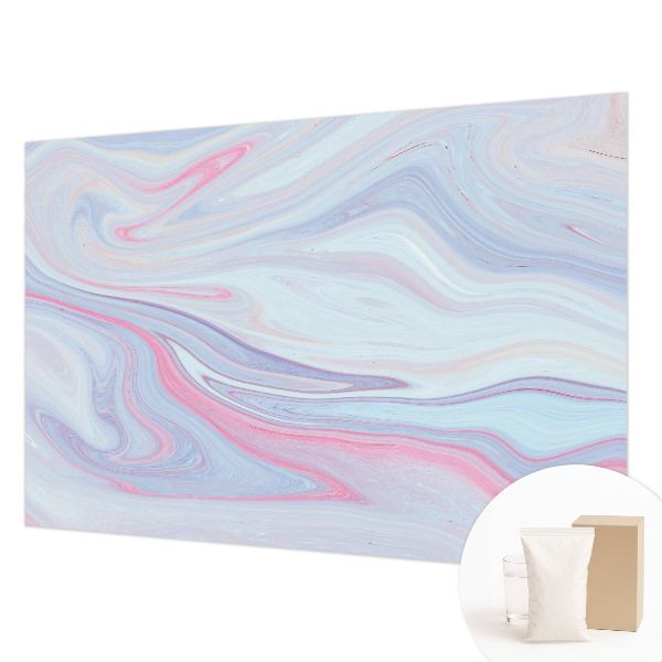 Foto behang op maat Pastelkleurige werveling