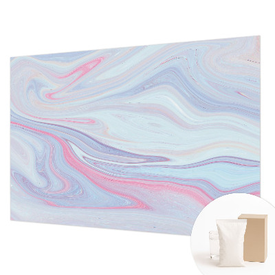 Foto behang op maat Pastelkleurige werveling