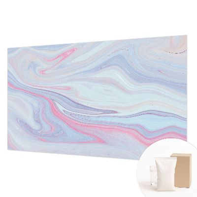 Foto behang op maat Pastelkleurige werveling