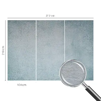 Fotobehang slaapkamer in grijstinten met betonlook