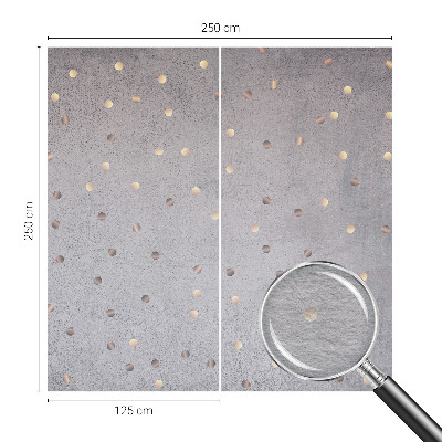 Modern fotobehang Symmetrische stippen