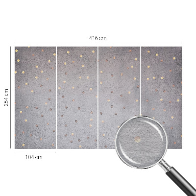 Modern fotobehang Symmetrische stippen