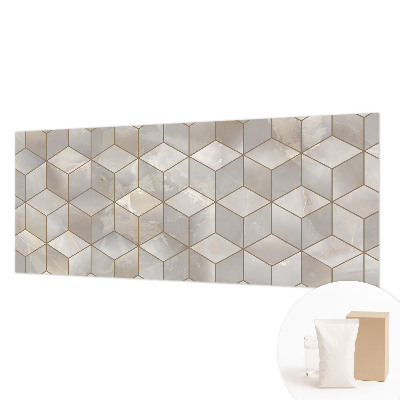 Modern fotobehang voor de woonkamer Geometrische mozaïek