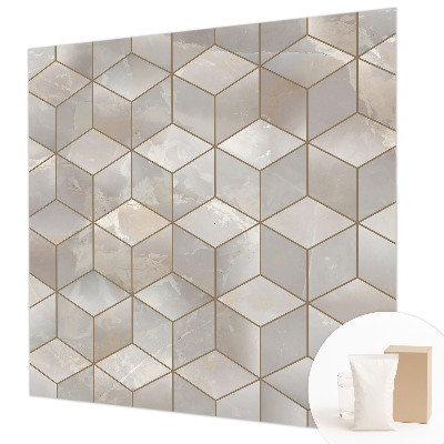 Modern fotobehang voor de woonkamer Geometrische mozaïek