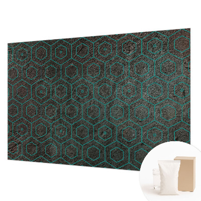 Kwalitatief fotobehang met een geometrisch patroon