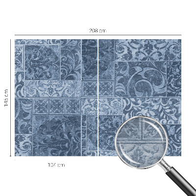 Hoogwaardig fotobehang Plantenornamenten