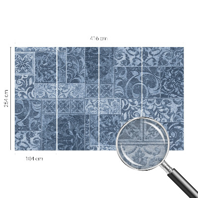 Hoogwaardig fotobehang Plantenornamenten