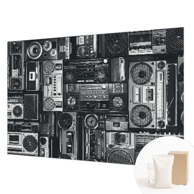 Sfeervol fotobehang Retro radio