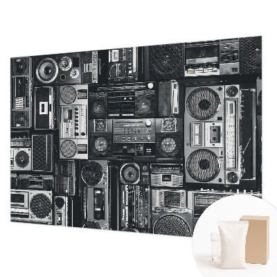 Sfeervol fotobehang Retro radio