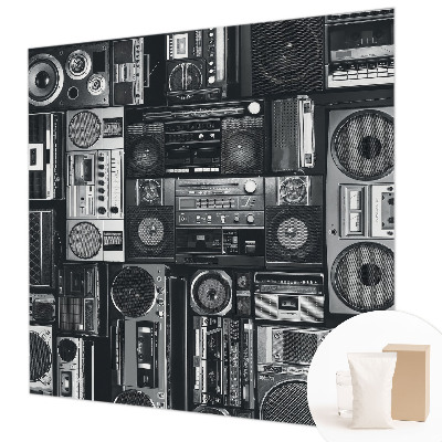 Sfeervol fotobehang Retro radio